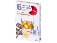 Teamécses 6db Bourbon Vanilla illatgyertyák