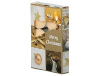 Vonné čajové sviečky 6ks, Merry Christmas