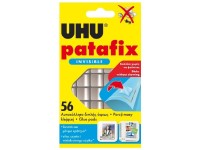 UHU samolepicí dílky Patafix Invisible 56 ks