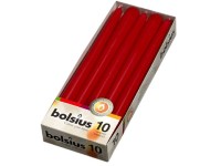 Bolsius Kónická 10ks 24x245 bordó sviečka RAL