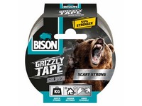 BISON lepicí páska GRIZZLY TAPE 10 m stříbrná