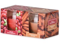 Emocio Sklo 65x63 mm 2 ks v krabičke Wild Cranberry & Cinnamon Sti