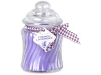 Emocio vonná sviečka v skle French Lavender so skleneným viečkom 76x125mm