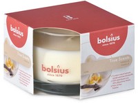 Bolsius Aromatic 2.0 illatgyertya üvegben, 90x63mm, Vanília