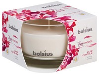 Bolsius Aromatic 2.0 üveg 90x63mm Pure romance, illatgyertya