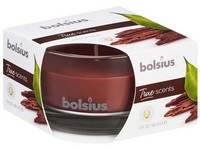 Bolsius Aromatic 2.0 Illatgyertya üvegben, 80x50mm, Oud fa, Oudfa