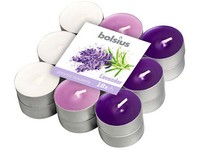 Bolsius Teamécses 18 db Lavender háromszínű, illatgyertya
