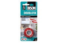 BISON oboustranná lepicí páska DOUBLEFIX INVISIBLE 1,5 m x 19 mm