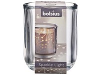 Bolsius Svietnik sklo 71x87 mm na Sparkle light číry