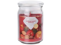 Emocio Üveg 93x142 mm üvegtetővel Christmas Apple illatgyertya