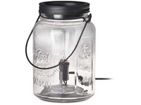 Candle Warmers elektrická Arómalampa Edison Bulb Glass Mason Jar