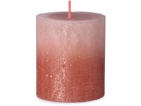 Bolsius Rustic Sunset Valec 68x80mm Misty pink + amber sviečka