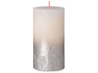 Bolsius Rustic Sunset Valec 68x130mm Soft Pearl + Champagne sviečka