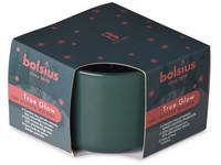 Bolsius True Glow Vonná sviečka v skle, 90x63mm, Winterwoods
