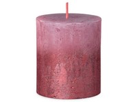 Bolsius Rustic Sunset Valec 68x80mm Ash Rose + Red sviečka