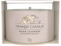 YANKEE CANDLE ÜVEGBE TÖLTÖTT MINTAGYERTYA WARM CASHMERE