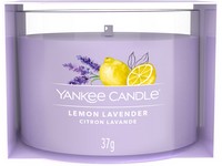 YANKEE CANDLE ÜVEGBE TÖLTÖTT MINTAGYERTYA LEMON LAVENDER