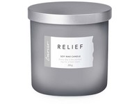 Emocio Wellnes illatgyertya fém tetővel Relief, szója 95x95mm