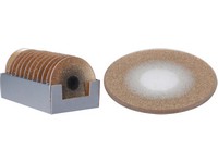 Gyertya alátét 150mm kerek tükör csillámmal, arany