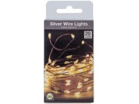 LED reťaz vnútorná 20 ks, žltá