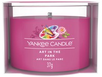 YANKEE CANDLE ÜVEGBE TÖLTÖTT MINTAGYERTYA ART IN THE PARK