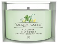 YANKEE CANDLE ÜVEGBE TÖLTÖTT MINTAGYERTYA CUCUMBER MINT COOLER