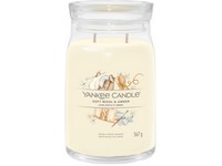 YANKEE CANDLE SOFT WOOL & AMBER SIGNATURE NAGY