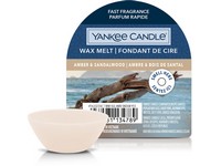 YANKEE CANDLE AMBER & SANDALWOOD AROMALÁMPÁBA VALÓ ILLATOS VIASZ ÚJ