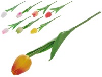 Umelé kvety, plast 330mm tulipán, mix farieb