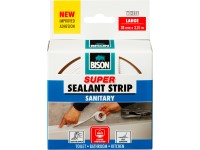 BISON Samolepící těsnící páska SEALANTSTRIP SANITARY WHITE 38 mm