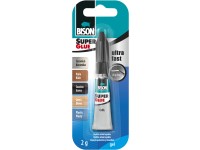 BISON sekundové lepidlo SUPER GLUE GEL 2 g Jumbo Card