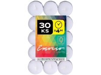 Emocio čajové sviečky ~4 hod. 30 ks pláto