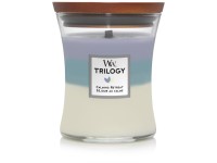 WoodWick Trilogy Calming Retreat közepes gyertya