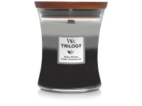 WoodWick Trilogy Warm Woods közepes gyertya