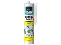 BISON silikónový tmel SILICONE GLASS PRIESVITNÝ 280 ml