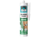 BISON silikónový tmel SILICONE NEUTRAL PRIESVITNÝ 280 ml