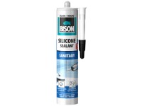 BISON silikónový tmel SILICONE SANITARY ČIERNY 280 ml
