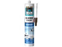 BISON silikónový tmel SILICONE SANITARY HNEDÝ 280 ml