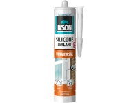 BISON silikónový tmel SILICONE UNIVERSAL PRIESVITNÝ 280 ml