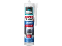 BISON silikónový tmel SUPER SILICONE SANITARY BIELÝ 280 ml