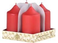 Emocio Henger 4db 40x75 piros gyertya