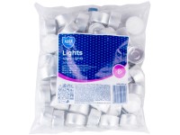 Čajové sviečky 50 ks ~8 hod. vo vrecku