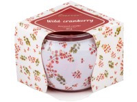 Emocio Üveg Decor 70x62 mm Wild Cranberry, illatgyertya