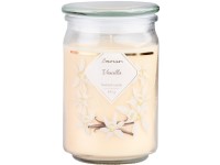 Emocio Üveg 93x142 mm üvegtetővel Creamy Vanilla illatgyertya