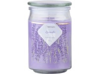 Emocio üvegbe töltött illatgyertya Lavender üvegfedéllel 93x142mm