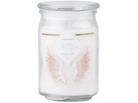 Emocio üvegbe töltött illatgyertya Golden Wings üvegfedéllel 93x142mm