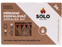 Škrtací podpaľovač 24 ks – prírodný