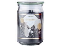 Emocio üvegbe töltött illatgyertya Let's Celebrate! üvegfedéllel 93x142mm