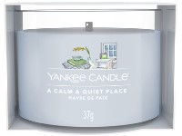 YANKEE CANDLE ÜVEGBE TÖLTÖTT MINTAGYERTYA CALM & QUIET PLACE