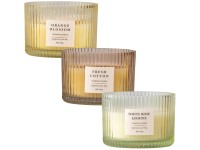 Sviečka v skle vonná Home Fragrance mix farieb 115x80mm
